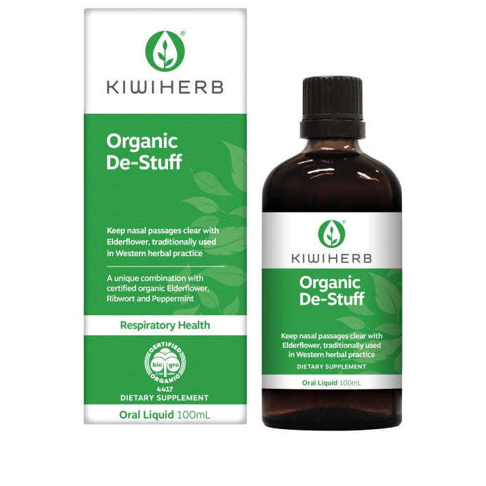 Kiwiherb Organic De-Stuff for Adults