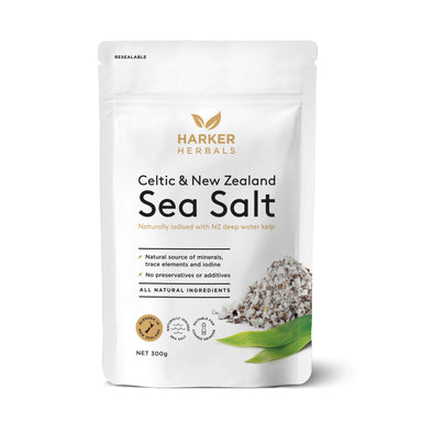 Harker Herbals Celtic & New Zealand Sea Salt with Deep Sea Kelp