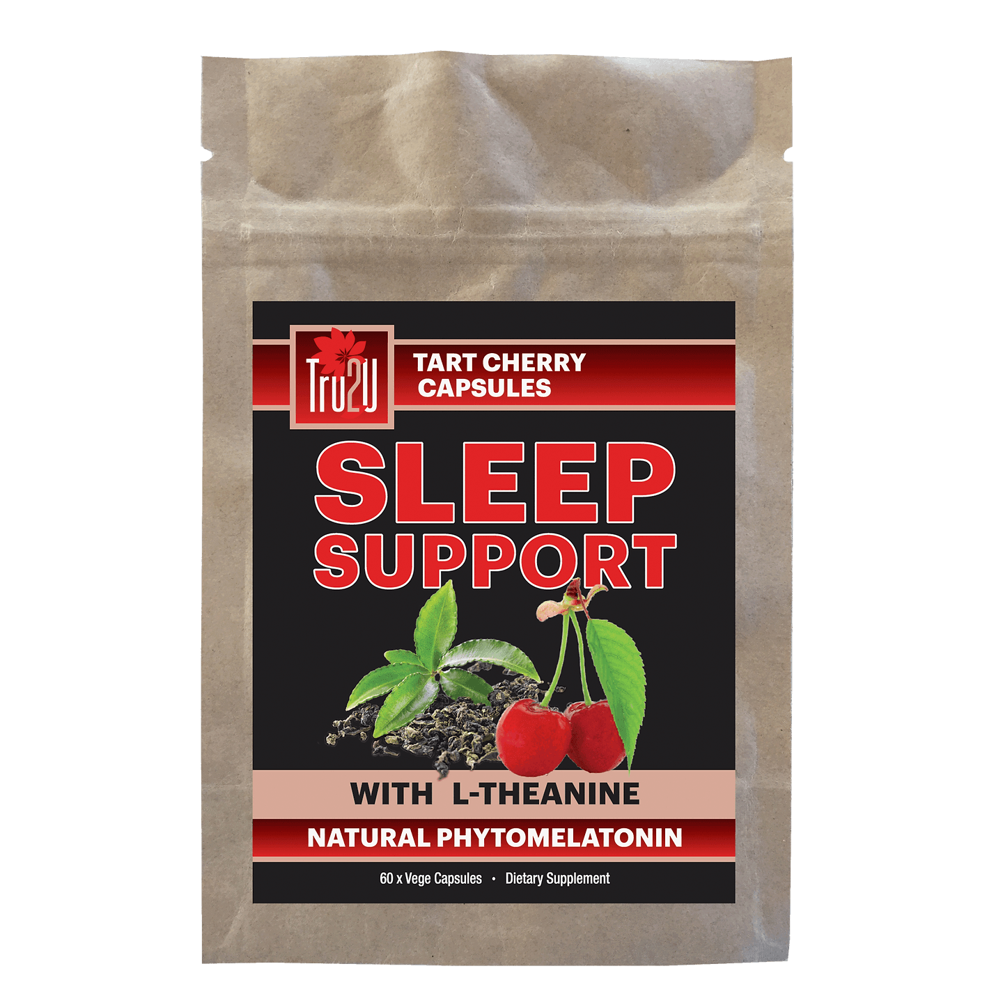 Sleep Support Tart Cherry Skin & L-Theanine