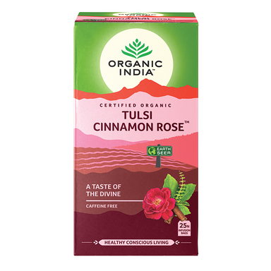 Organic India Tulsi Cinnamon Rose 