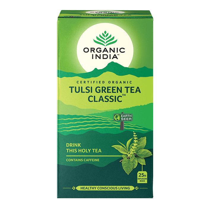 Organic India Tulsi Green Tea Classic Tea