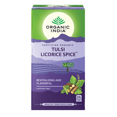Organic India Organic Tulsi Licorice Spice Tea
