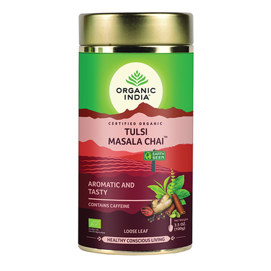 Organic India Tulsi Masala Chai Loose Leaf Tea