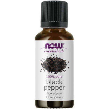 Now Black Pepper Essential Oil (Piper Nigrum), 100% Pure