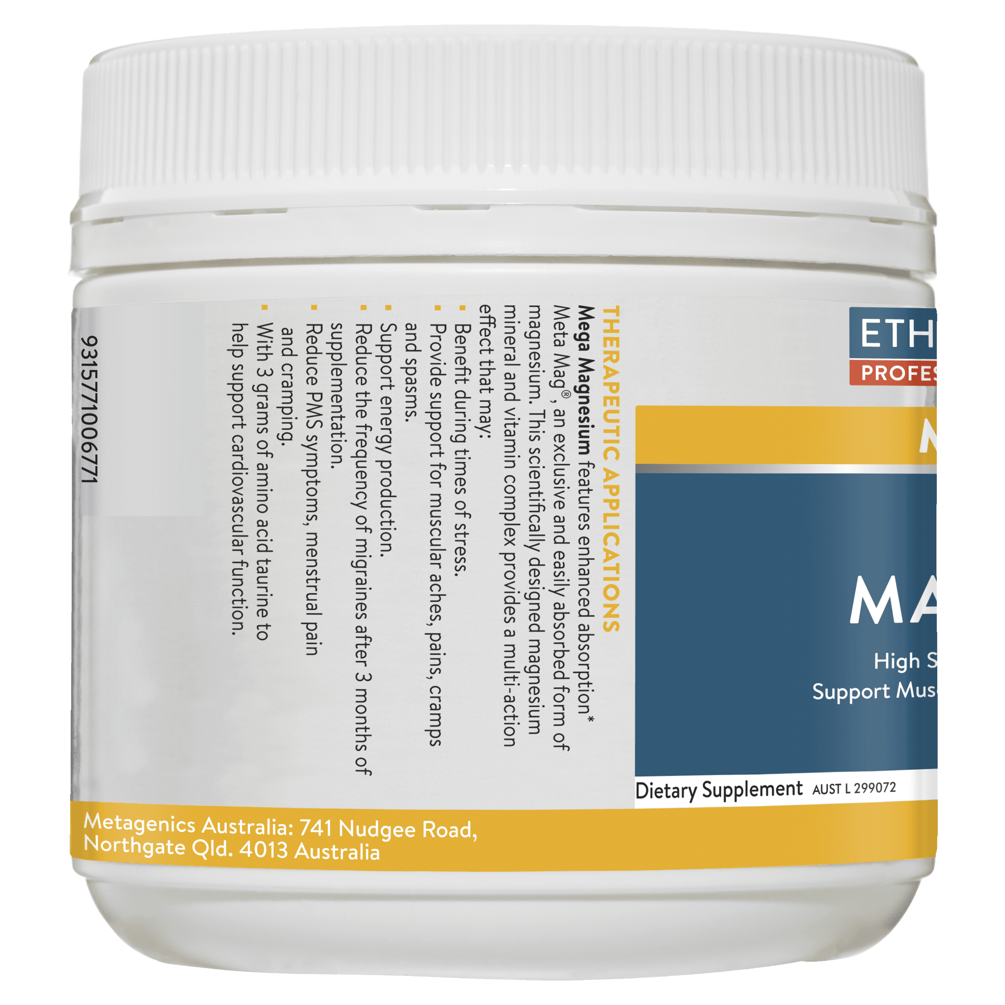MEGAZORB Mega Magnesium Powder