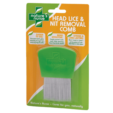 Nature's Nurse Head Lice & Nit Removal Comb