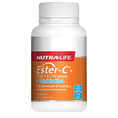 Nutra-Life Ester-C + 500 + Echinacea + Probiotics