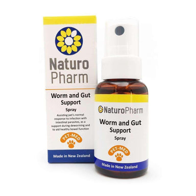 NaturoPharm Pet-Med Pet-Med Worm and Gut Support Spray
