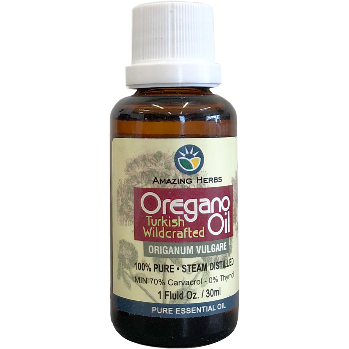 Amazing Herbs Pure Oregano Oil