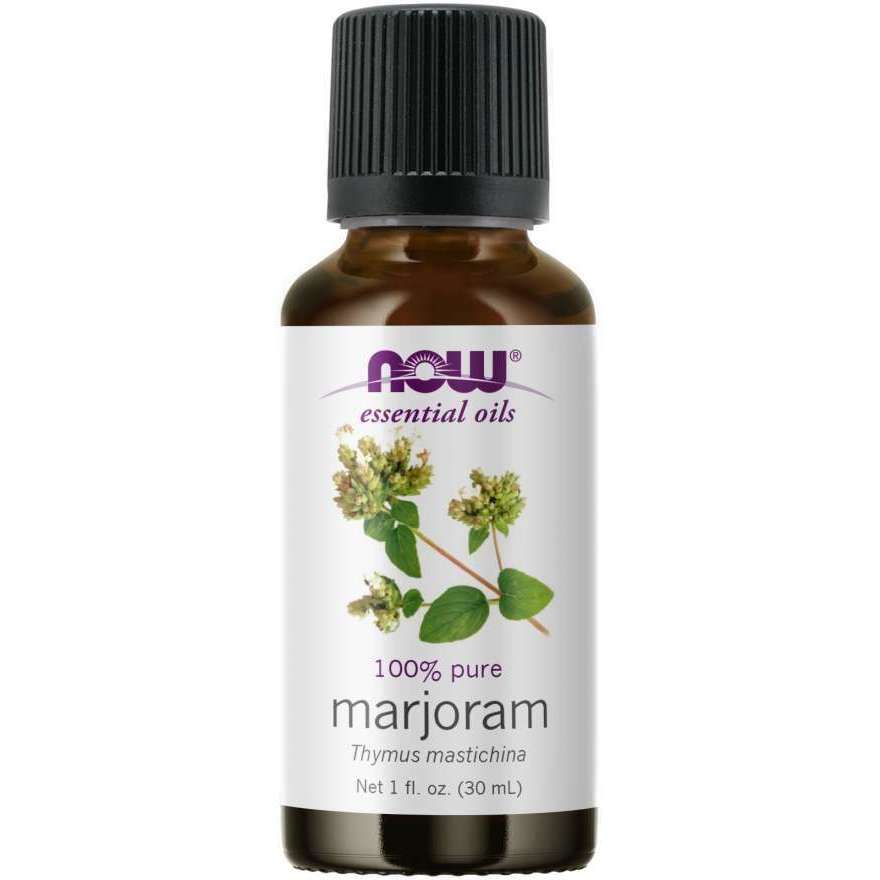 Now Marjoram Essential Oil (Thymus Mastichina), 100% Pure