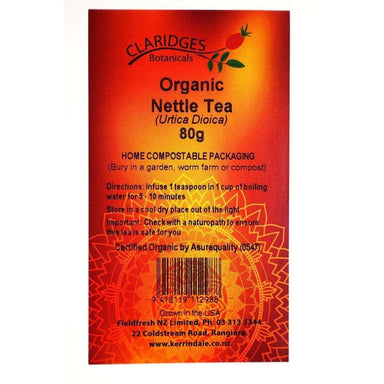 Claridges Organic Nettle Tea Loose