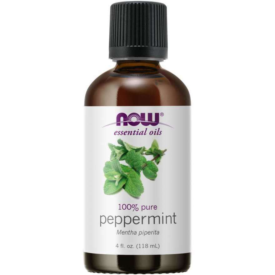 Now Peppermint Essential Oil (Mentha Piperita), 100% Pure