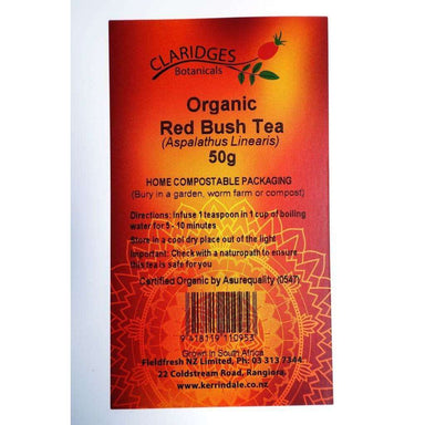 Claridges Organic Rooibos - Red Bush Tea Loose